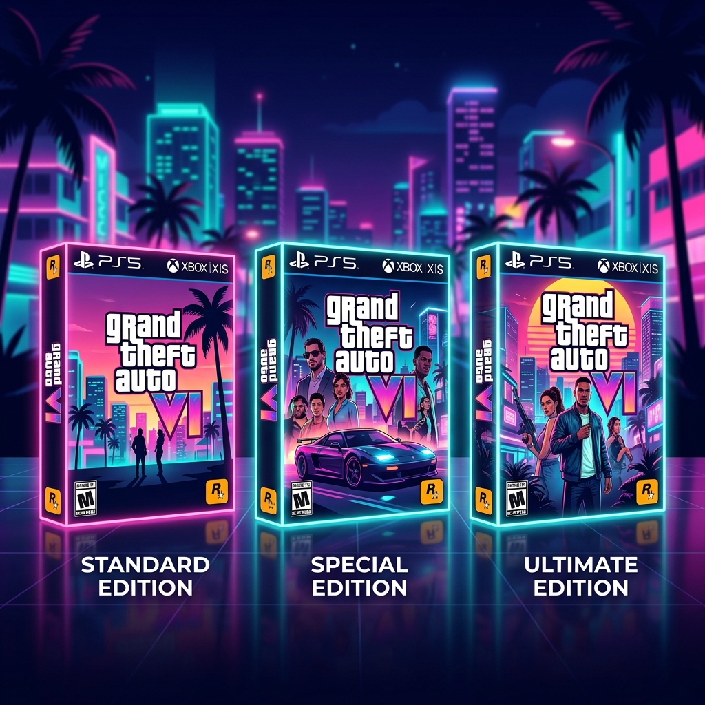 GTA 6 Presale Editions Showcase