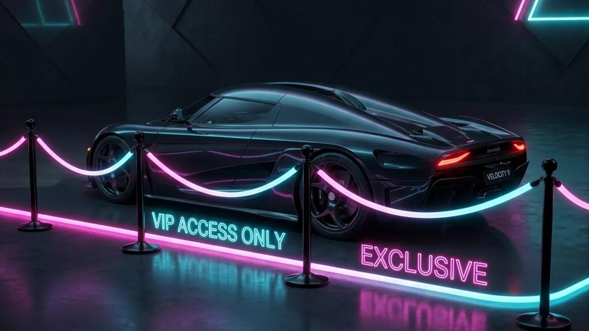 Exclusive GTA 6 vehicle locked behind a VIP velvet rope