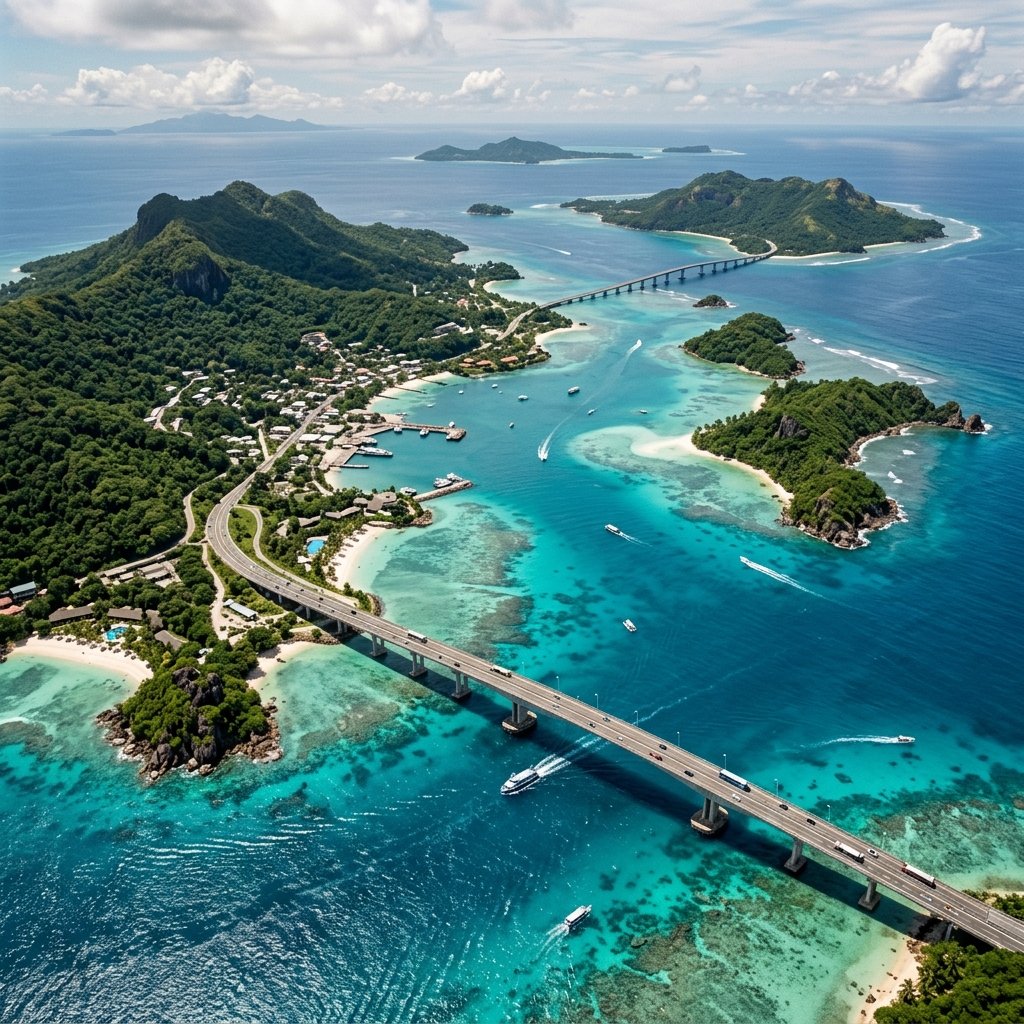 Aerial view of Gator Keys